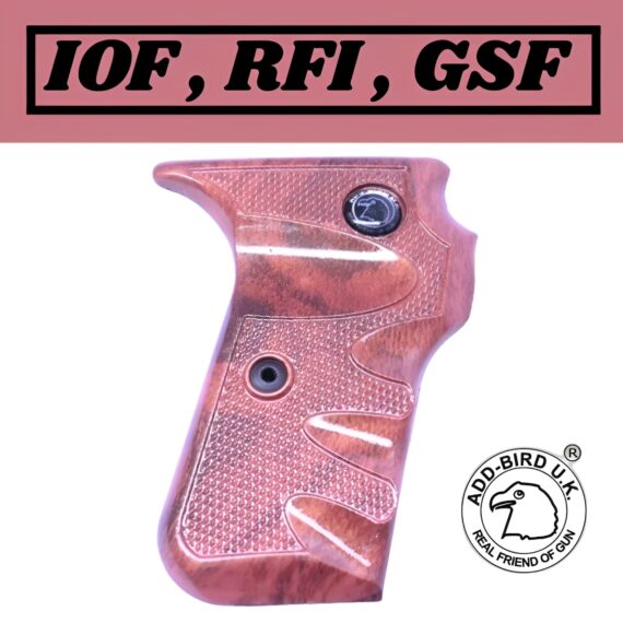 Universal Light Brown Wooden Grip for .32 Caliber GSF, RFI, and IOF Pistols - Image 3